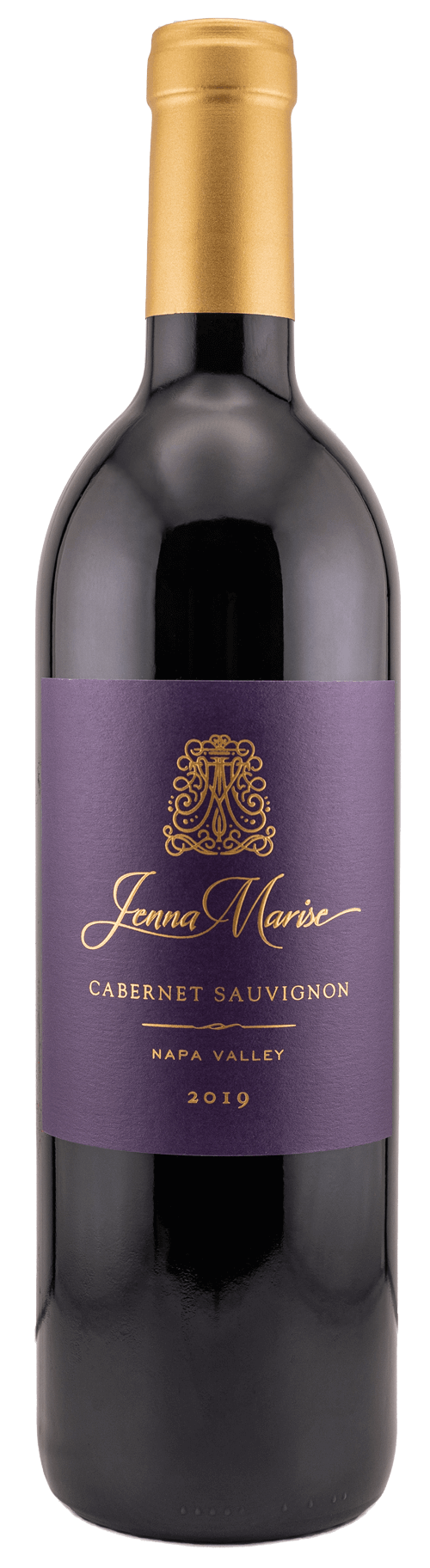 750ml bottle of JennaMarise 2019 Cabernet Sauvignon